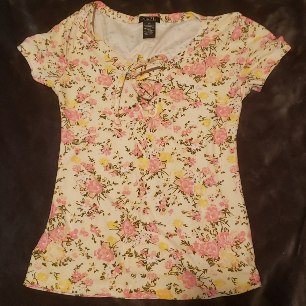 Cute floral shirt